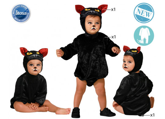 Costume baby chat noir