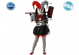 Costume enfant arlequin d'Halloween