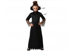 Costume enfant robe araignée noire