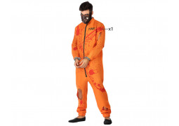 Costume adulte prisonnier ensanglanté