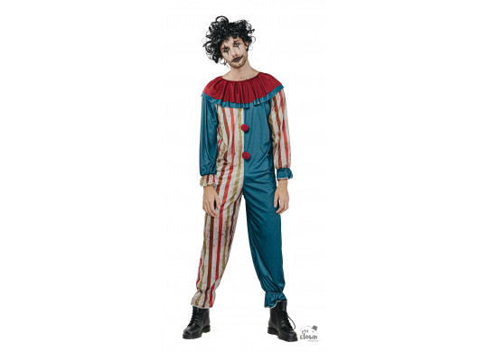 Costume homme clown vintage