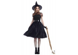 Costume femme sorcière noire