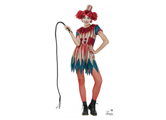 Costume femme clown vintage