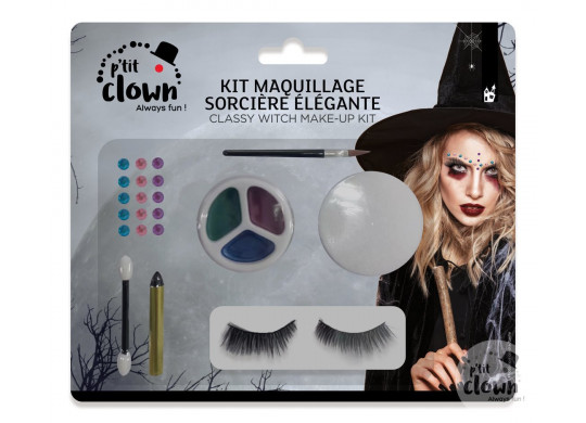 Kit maquillage sorcière élégante