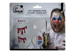 Kit maquillage clown sanglant