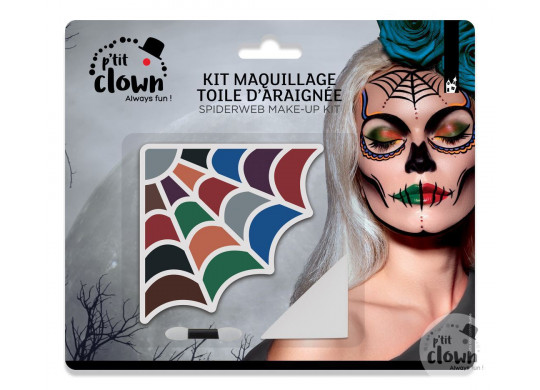 Palette maquillage Halloween 9 couleurs