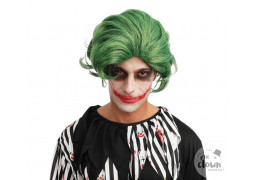 Perruque joker verte