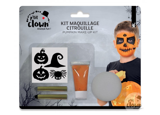 Kit maquillage enfant citrouille