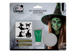 Kit maquillage enfant sorcière verte