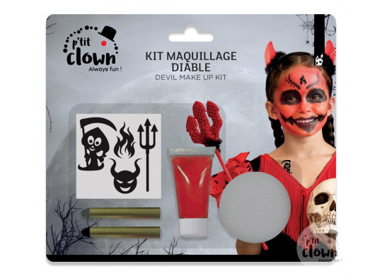 Kit maquillage enfant diable