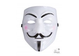 Masque adulte rigide anonymous