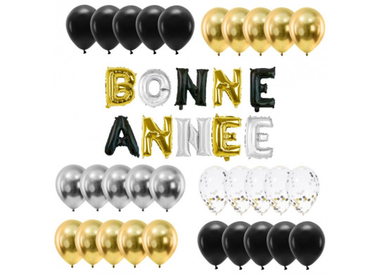 Kit ballons Bonne année