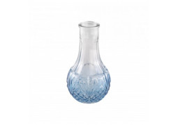 Vase verre mini Albertine bleu degradé