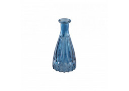 Vase verre mini Alexandrine bleu denim