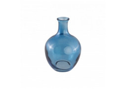 Vase verre mini Jeannette bleu denim