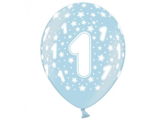 Ballon 1 Bleu Numero 1 Ballon Anniversaire 101 CM Ballon Chiffre 1