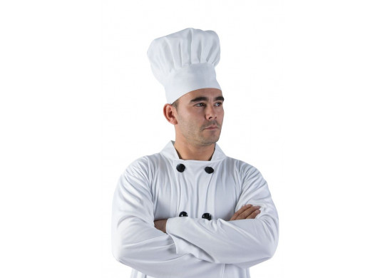 Chapeau Toque de Cuisinier pour Adulte